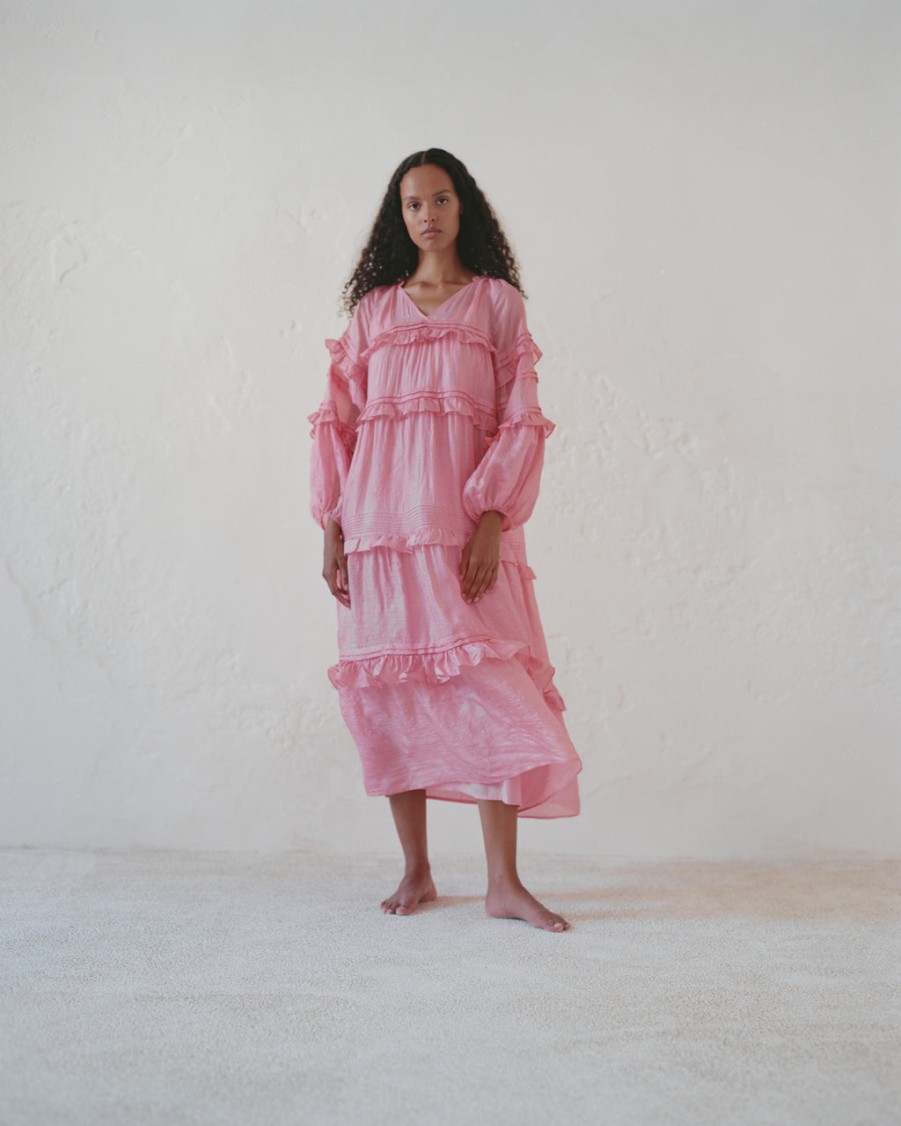 Dresses UNTITLED DESIGN LLP | Ceila Ruffle Maxi Dress,