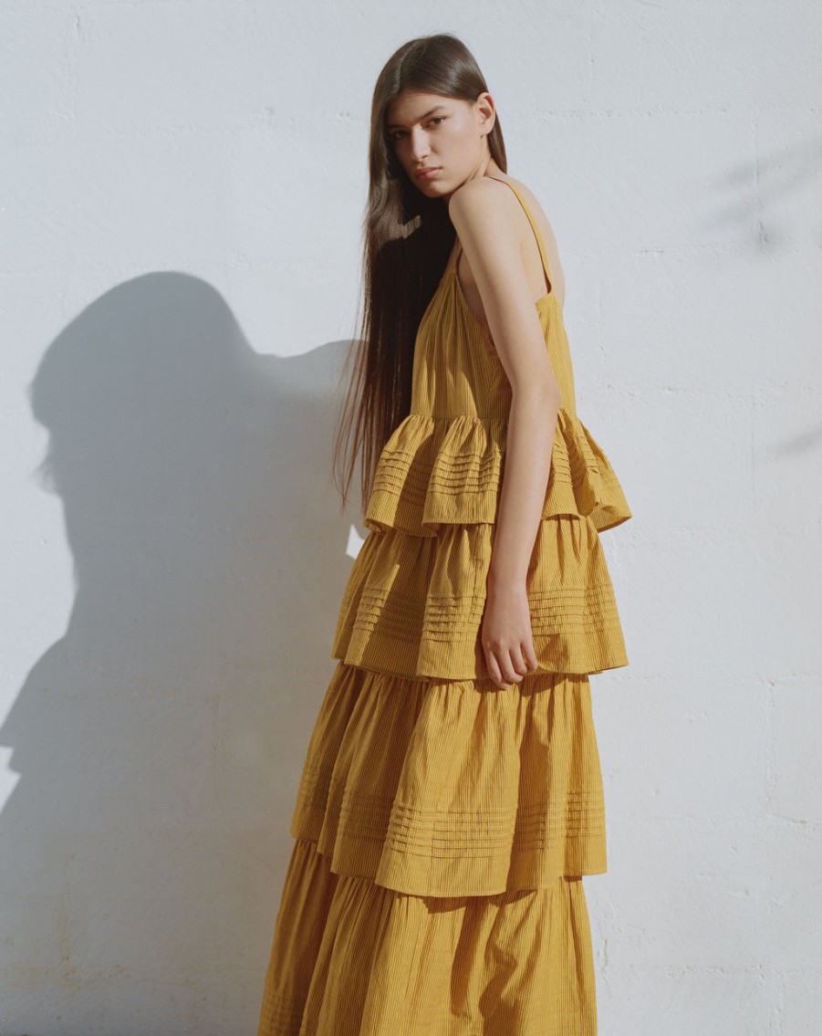 Dresses UNTITLED DESIGN LLP | Porto Soller Tiered Maxi Dress,