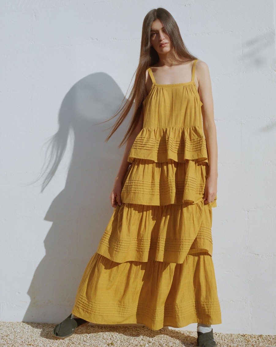 Dresses UNTITLED DESIGN LLP | Porto Soller Tiered Maxi Dress,