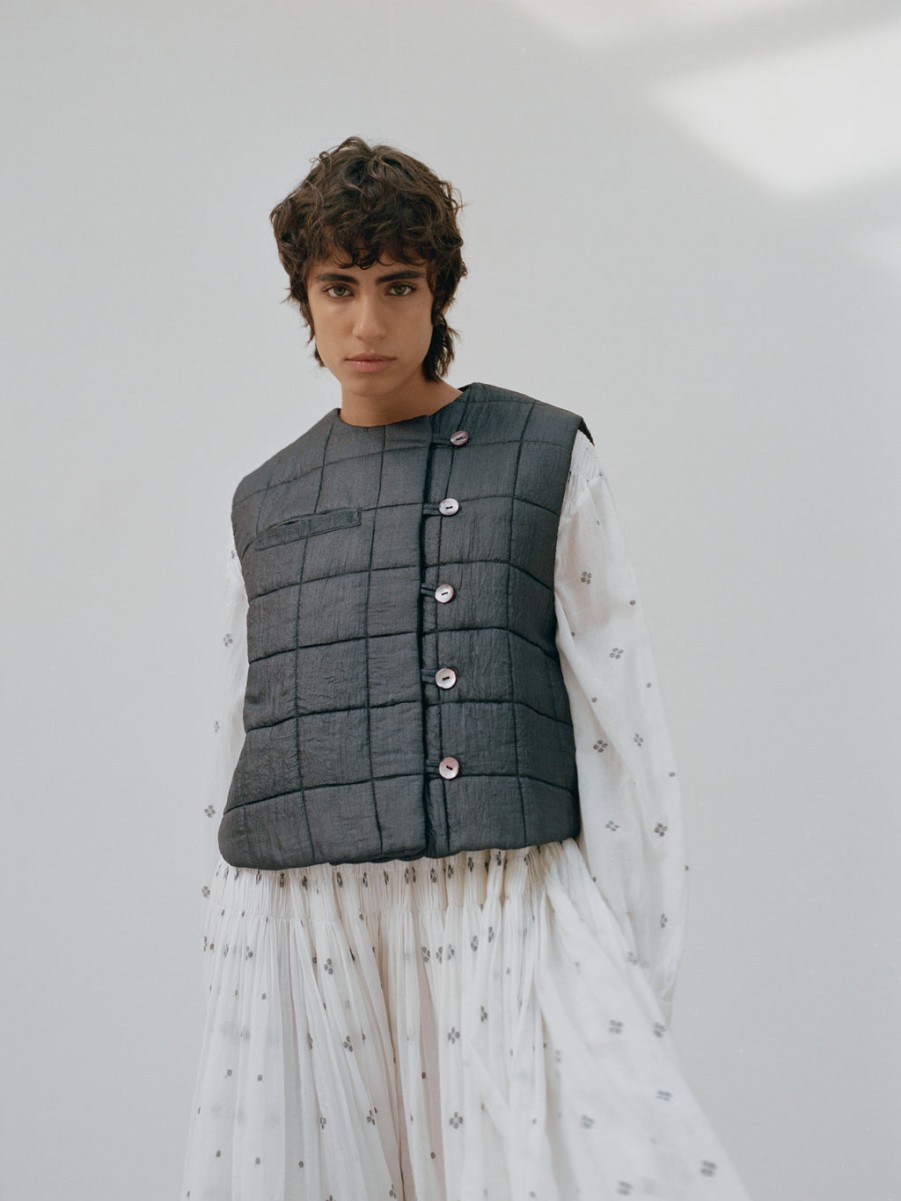 Tops UNTITLED DESIGN LLP | Ledha Quilted Vest,