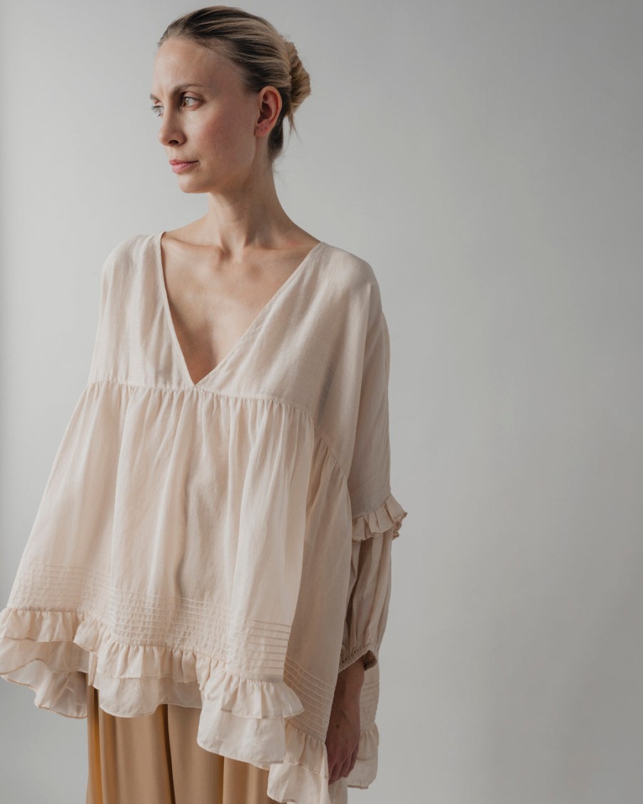 Tops UNTITLED DESIGN LLP | Valentina Ruffle Blouse,