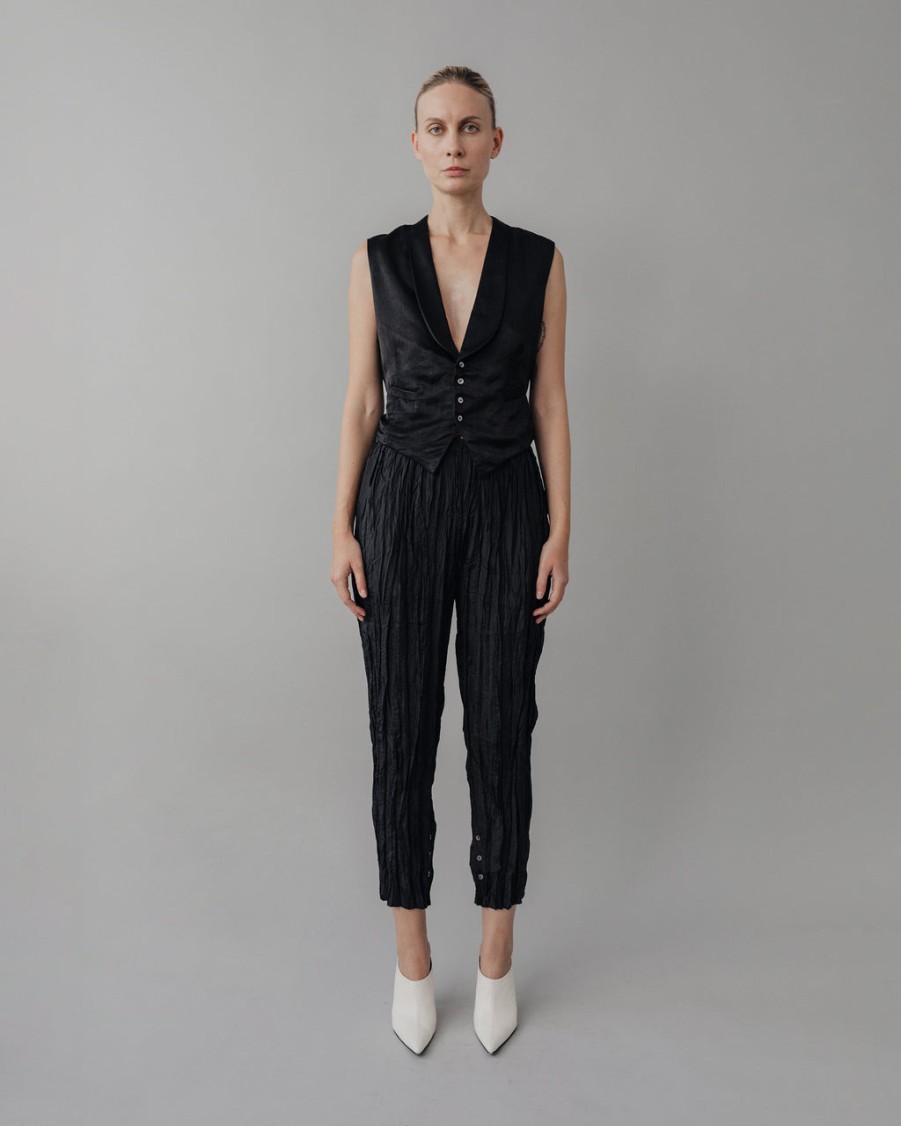 Bottoms UNTITLED DESIGN LLP | Nasree Cigarette Pleated Pants,