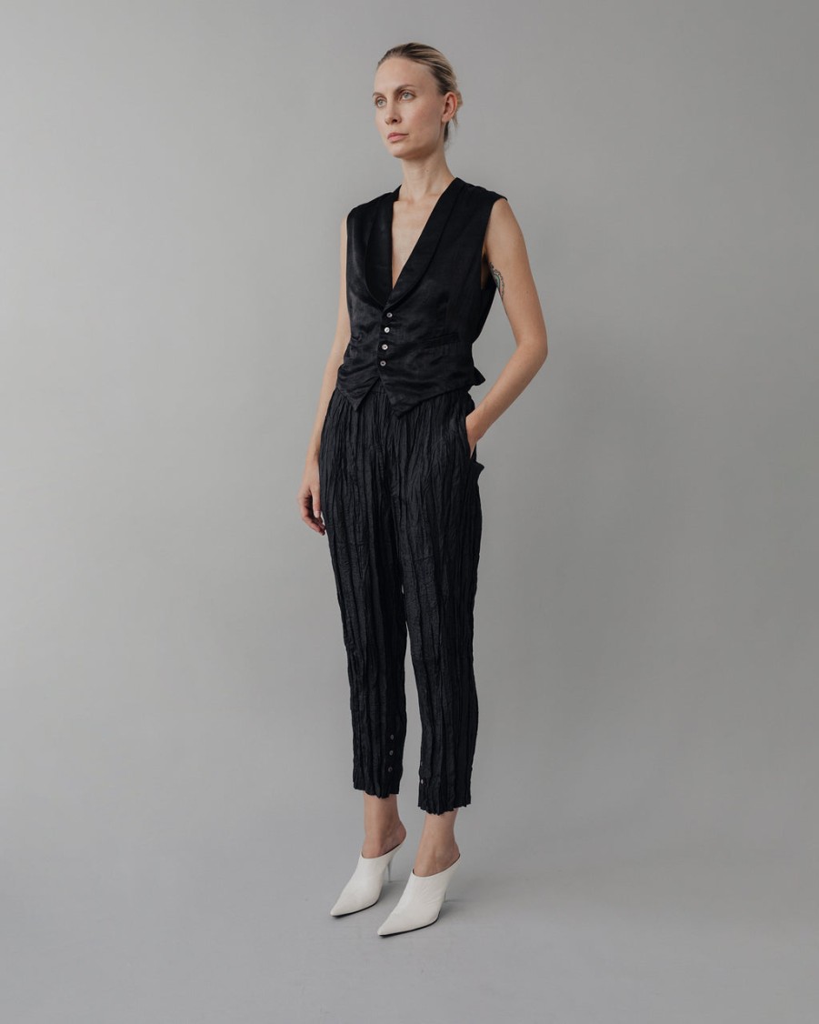 Bottoms UNTITLED DESIGN LLP | Nasree Cigarette Pleated Pants,