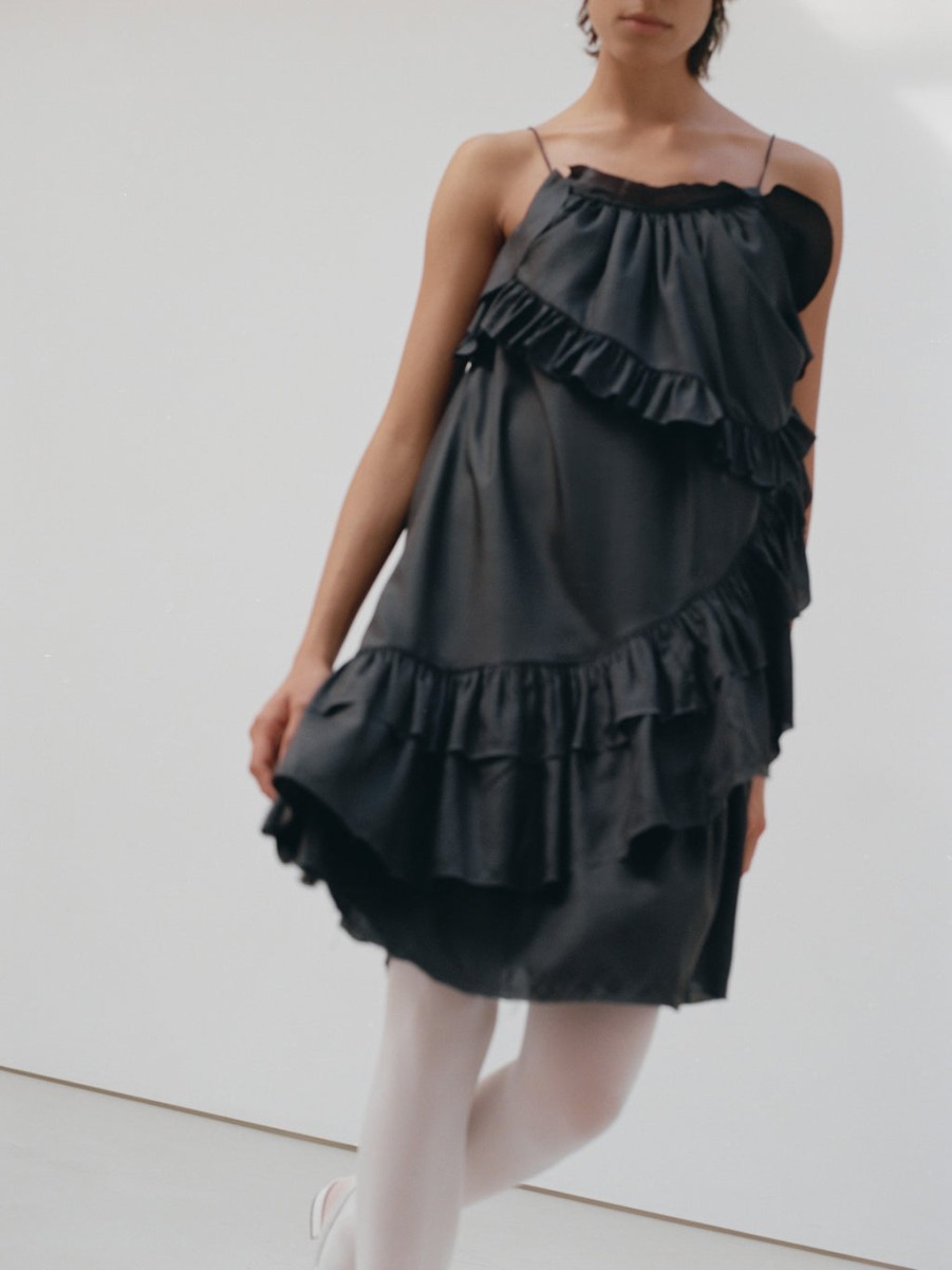 Dresses UNTITLED DESIGN LLP | Scarlette Ruffle Mini Dress,